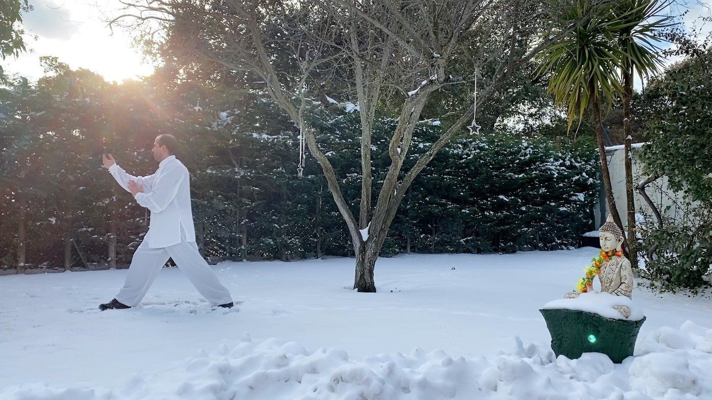 Tai Chi Chuan en la Nieve